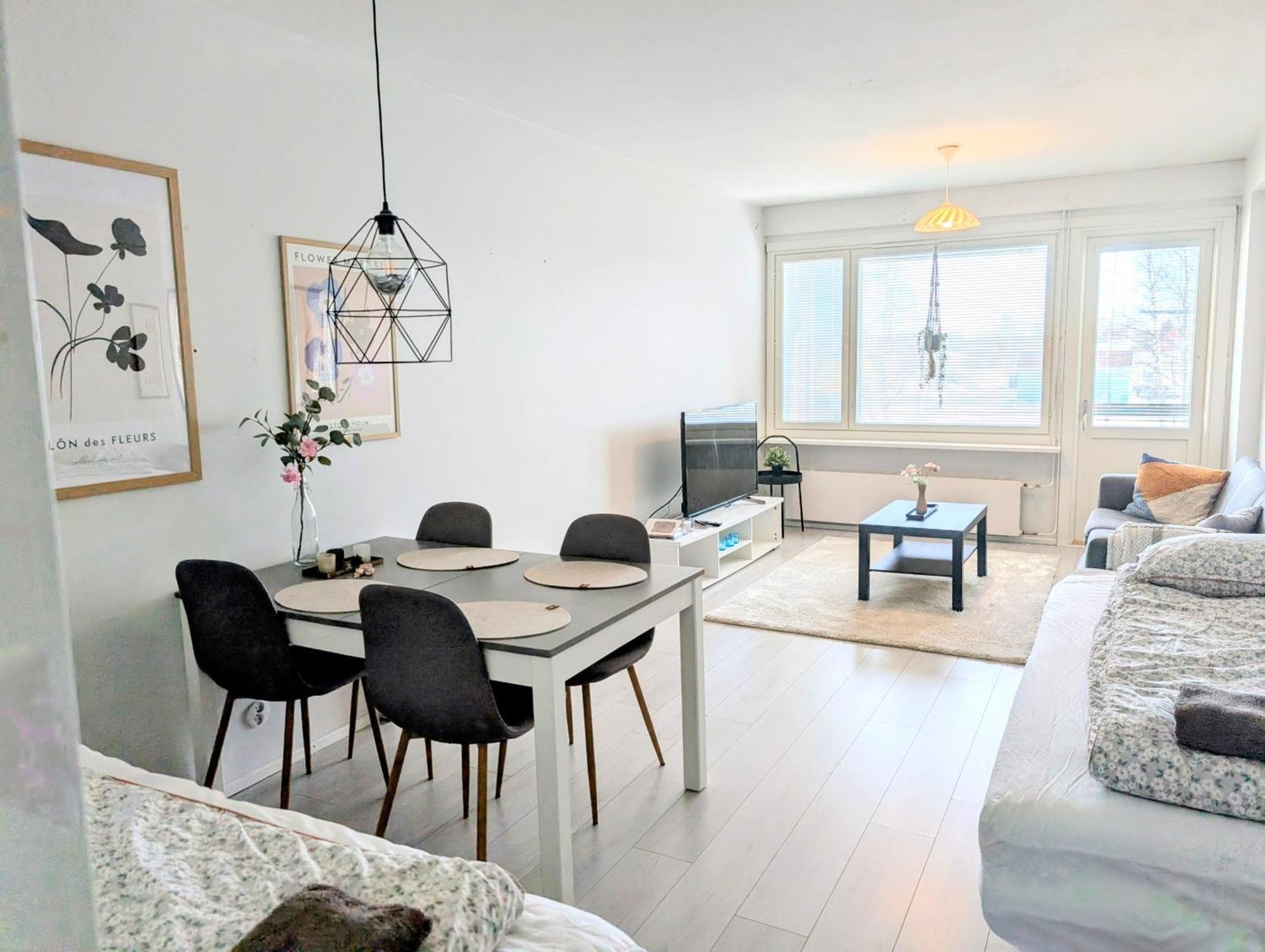40-Apartment In Kemi City Center , Balcony And Free Parking Bagian luar foto